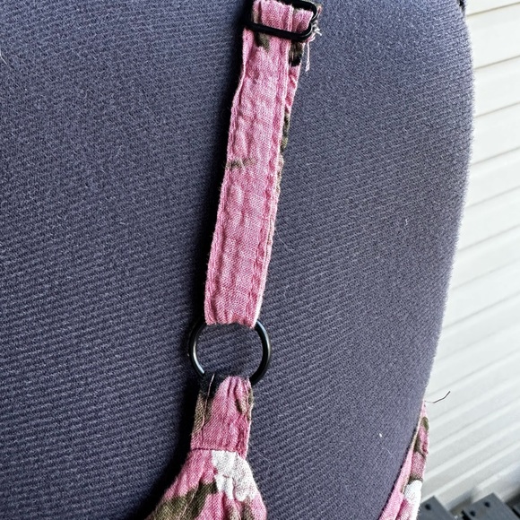 Dusty rose floral boho empire waist maxi dress - Picture 4 of 9